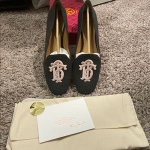 Tory Burch Antonia Monogram Loafers